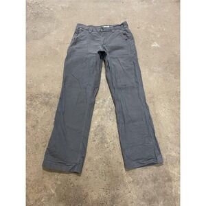 Carhartt Pants Mens 31x32 Gray Rugged Flex Relaxed Fit Carpenter Work 102291